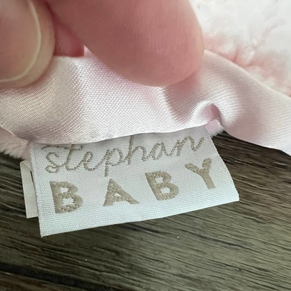 Stephan Baby Pink Lamb Plush Lovey - Picture 2 of 4